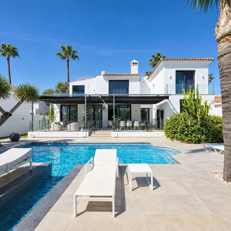 Venta de villa independiente en Nueva Andalucía