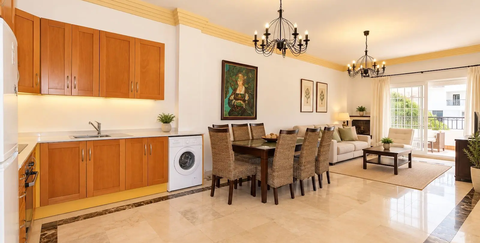 Venta de apartamento en planta media en Nueva Andalucía 2