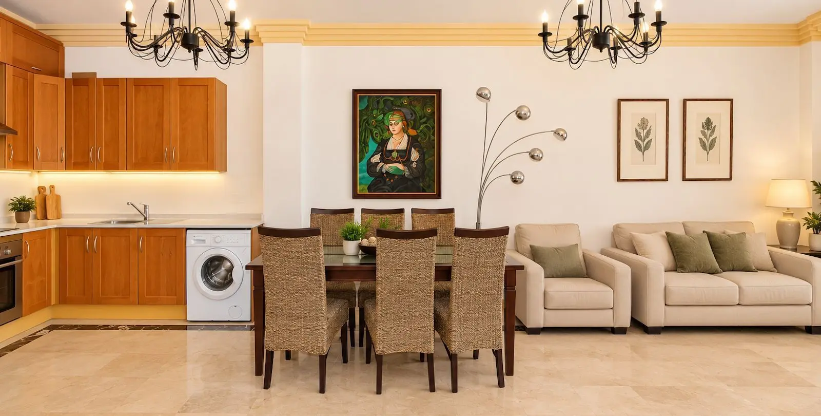 Venta de apartamento en planta media en Nueva Andalucía 3