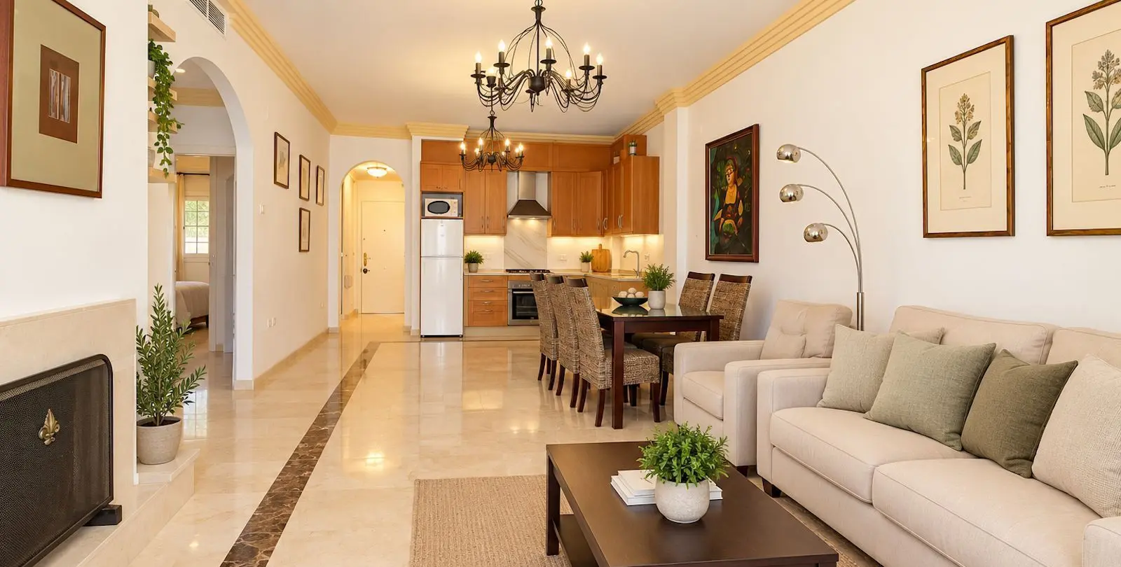 Venta de apartamento en planta media en Nueva Andalucía 16