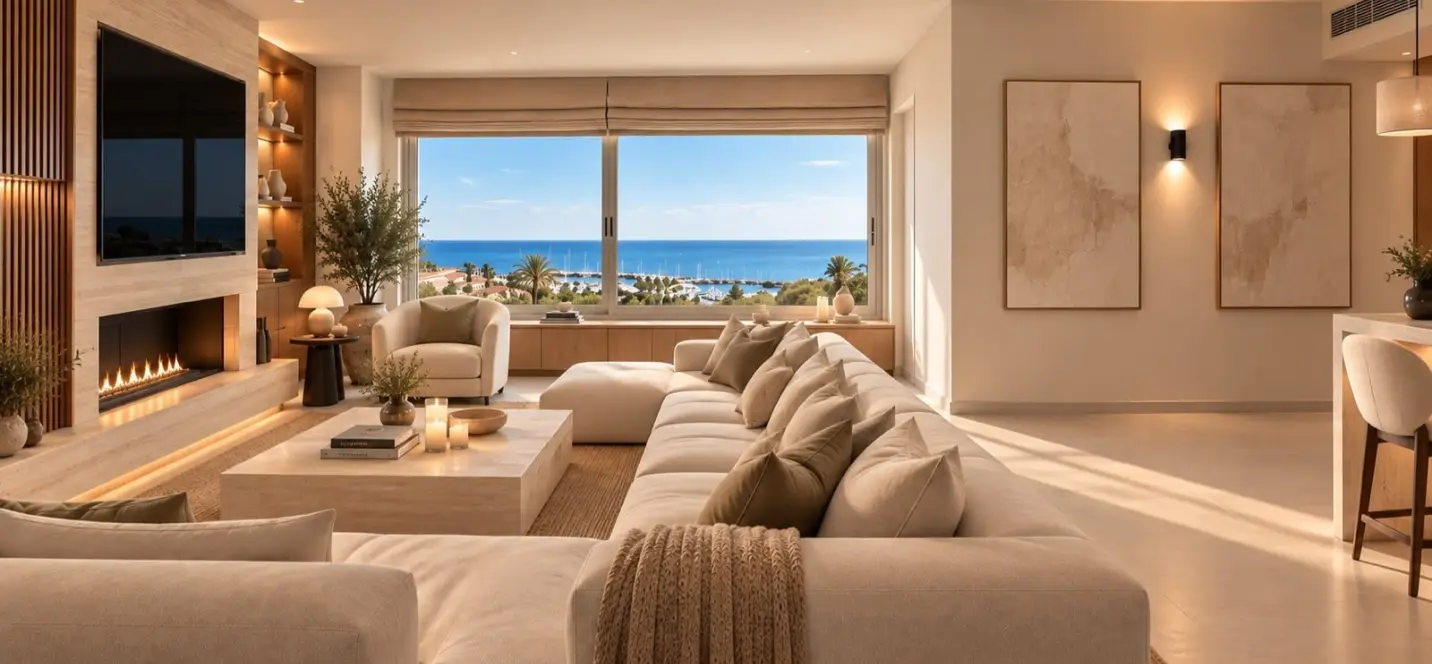Venta de apartamento en planta media en Puerto Banús 0
