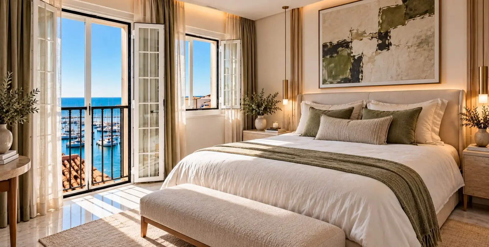 Venta de apartamento en planta media en Puerto Banús 8