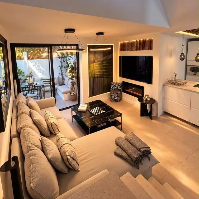 Long-term rent of townhouse in Nueva Andalucía