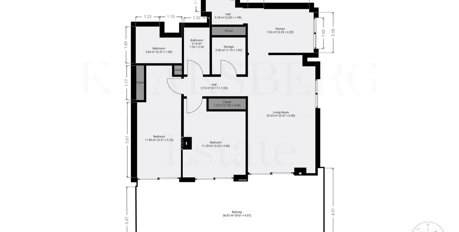Продажа апартаментов на среднем этаже в Las Lagunas 31