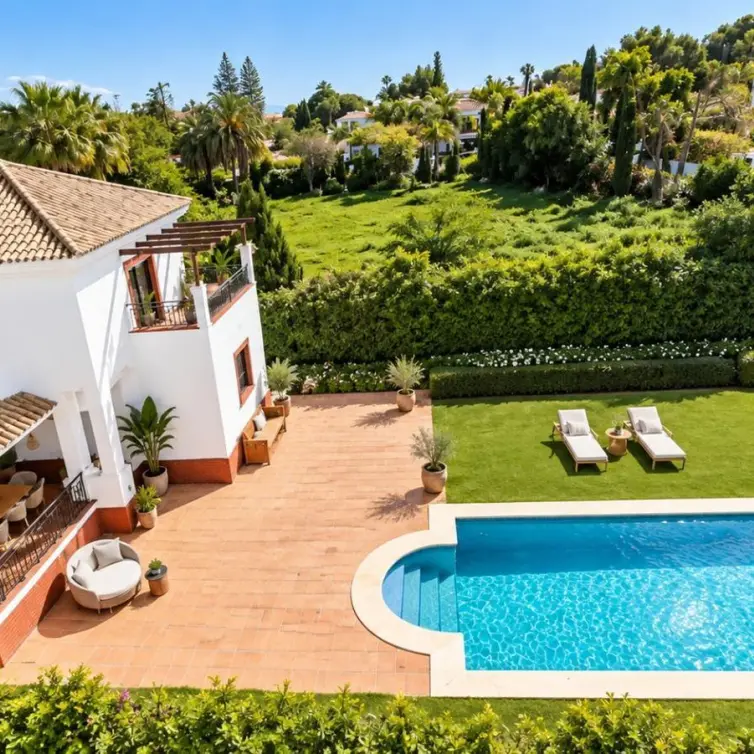 Venta de villa independiente en Guadalmina Baja