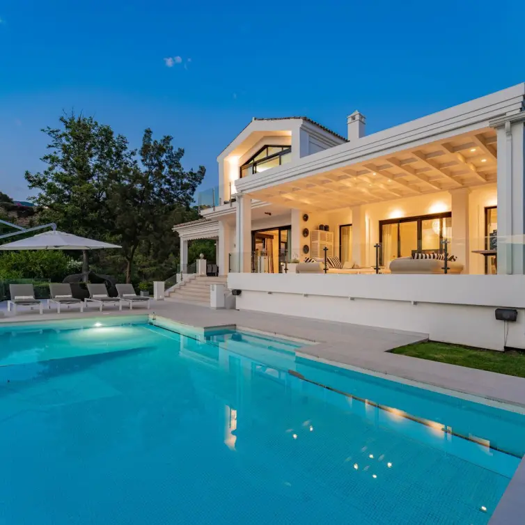 Venta de villa independiente en La Zagaleta