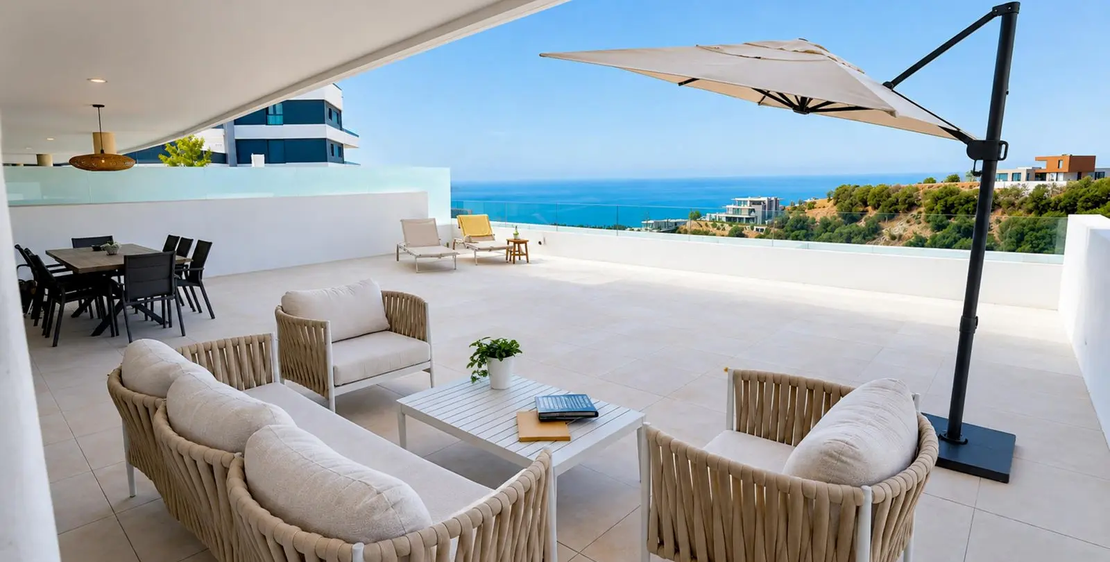 Venta de apartamento en planta media en Marbella 2