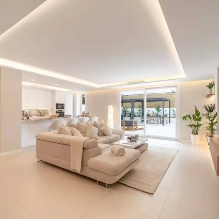 Long-term rent of ground floor apartment in Nueva Andalucía