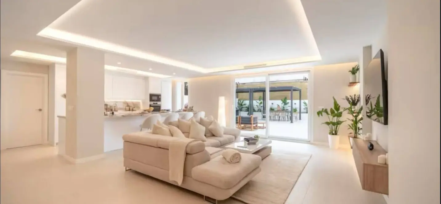 Long-term rent of ground floor apartment in Nueva Andalucía 4