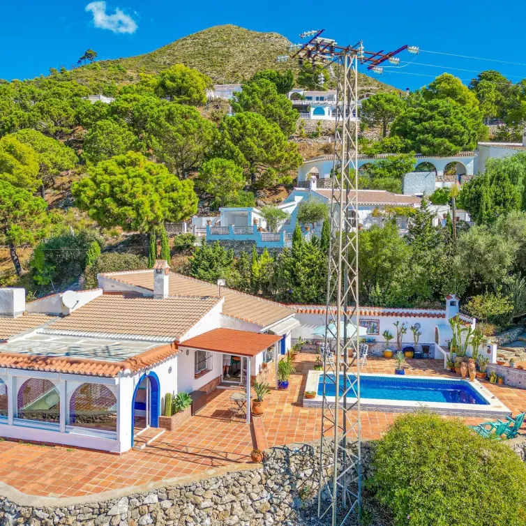 Venta de villa independiente en Cómpeta