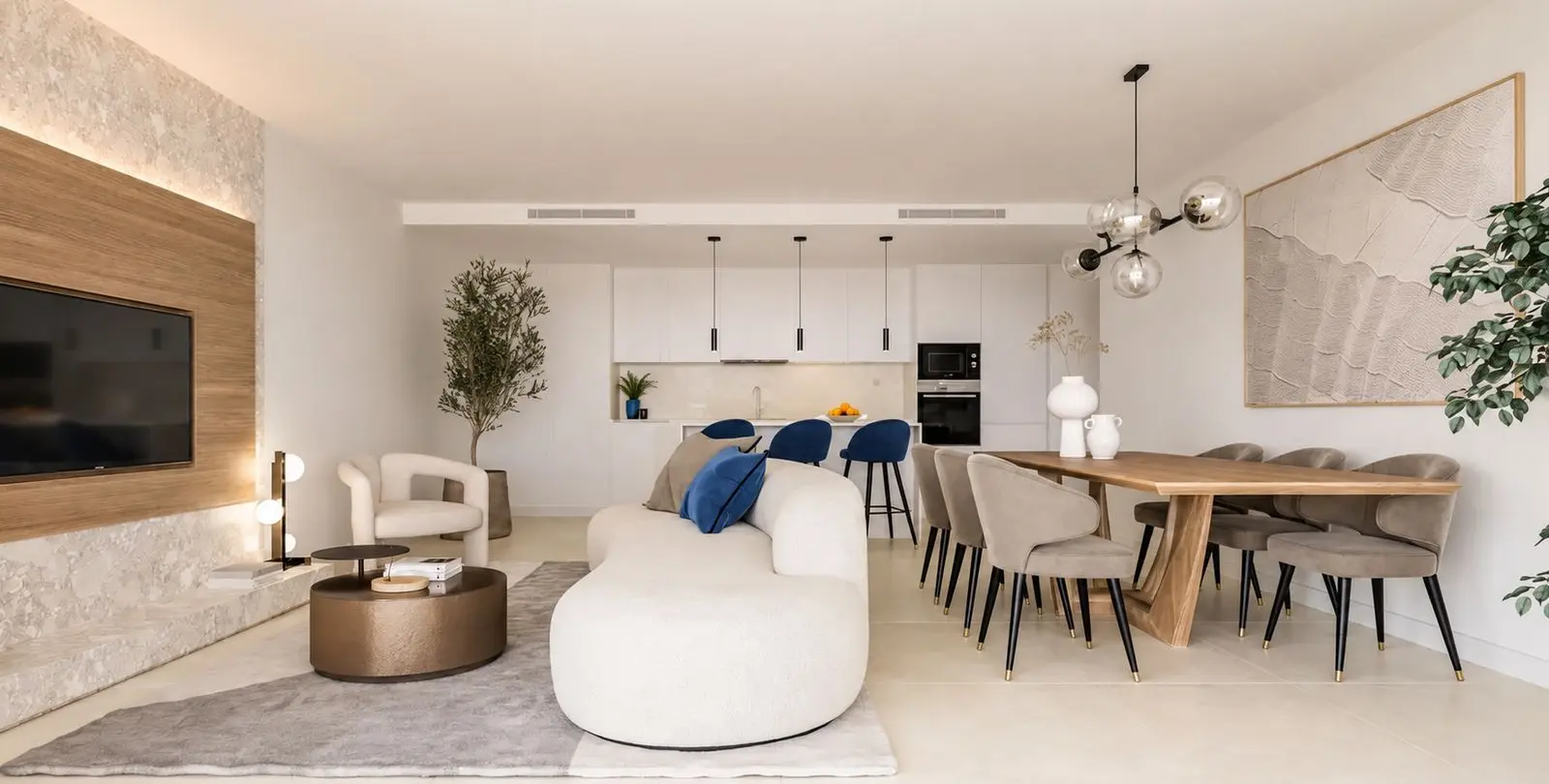 Venta de apartamento en planta media en Estepona 3
