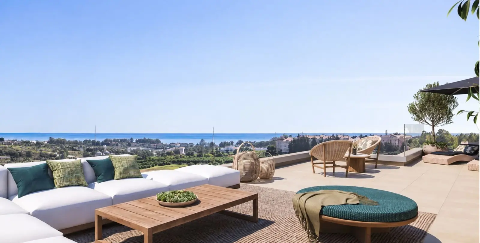 Venta de apartamento en planta media en Estepona 5