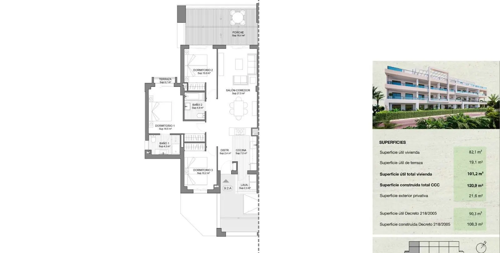Продажа апартаментов на среднем этаже в La Cala de Mijas 17