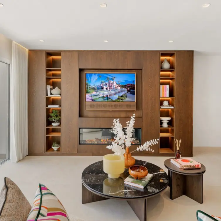 Venta de apartamento en planta media en Marbella