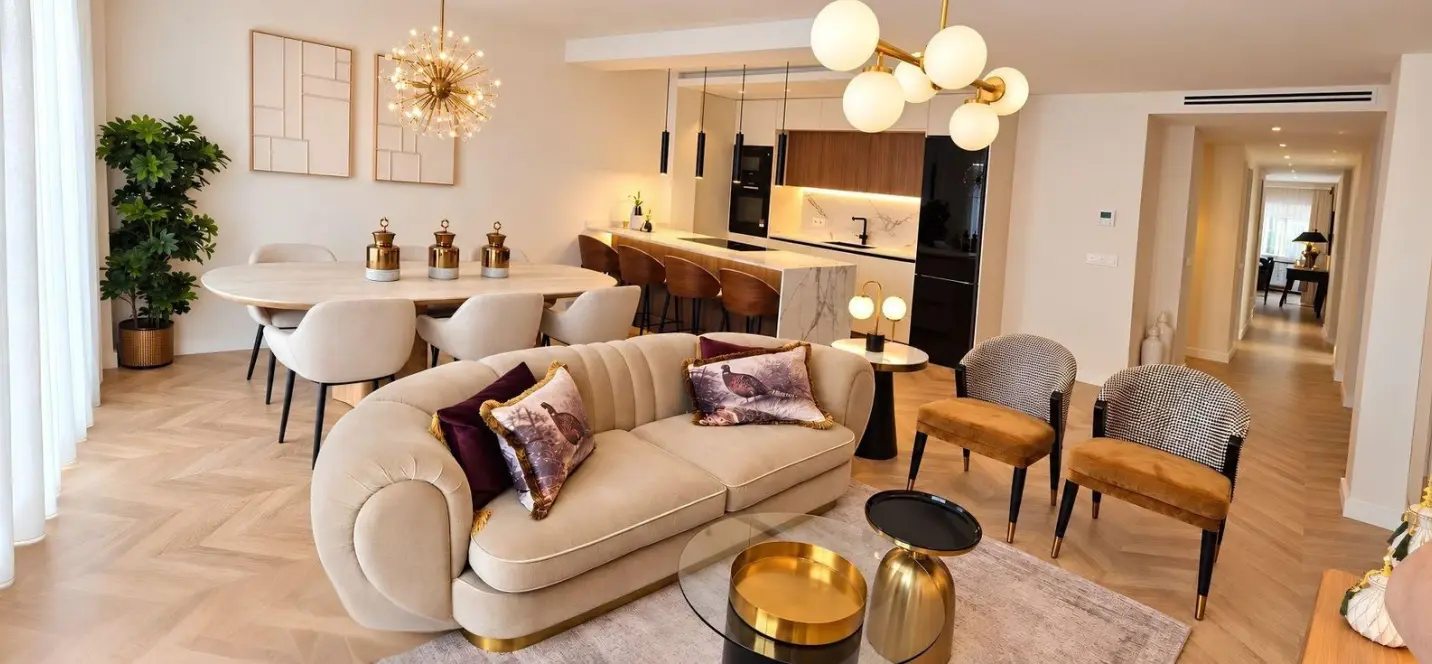Venta de apartamento en planta media en La Trinidad 0