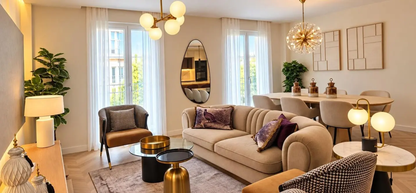 Venta de apartamento en planta media en La Trinidad 2