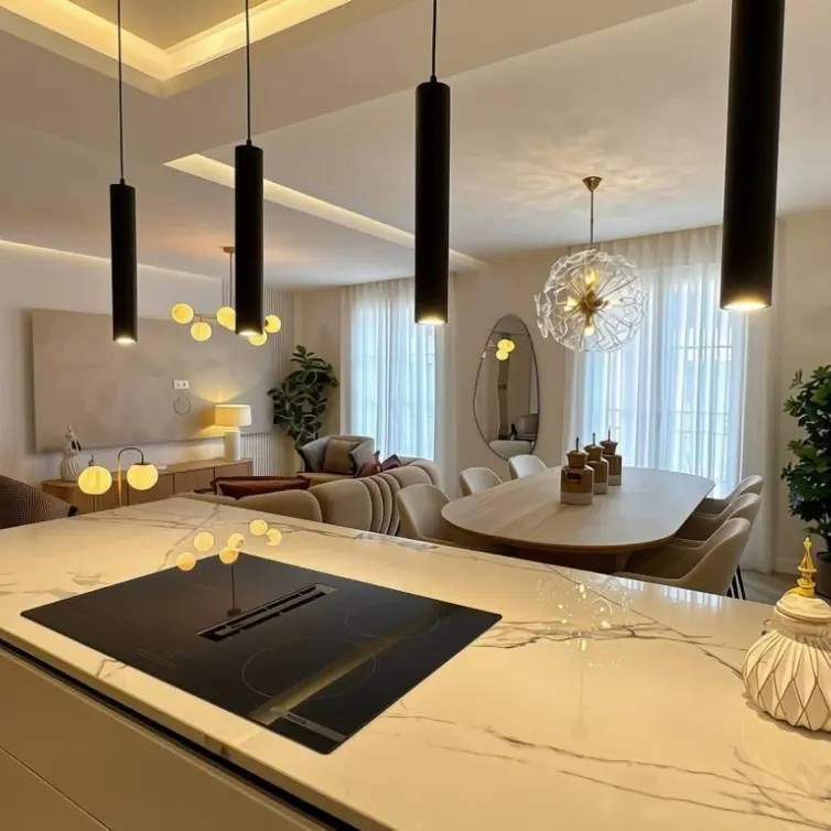 Venta de apartamento en planta media en La Trinidad