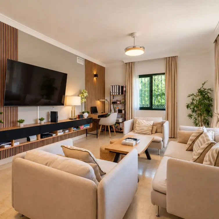 Venta de apartamento en planta media en Elviria