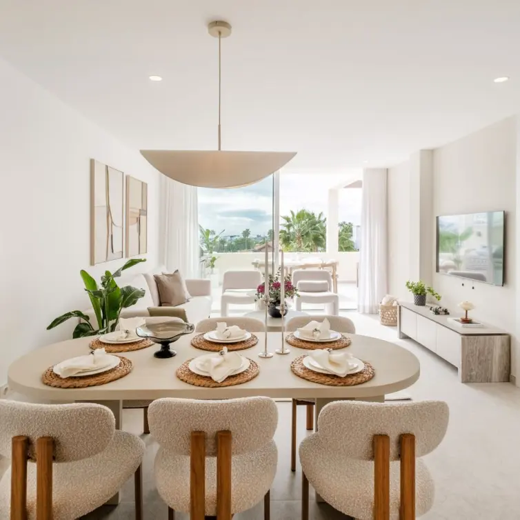 Sale of middle floor apartment in Nueva Andalucía