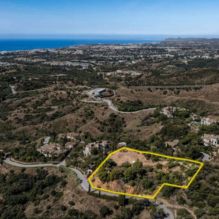 Venta de parcela residencial en Marbella