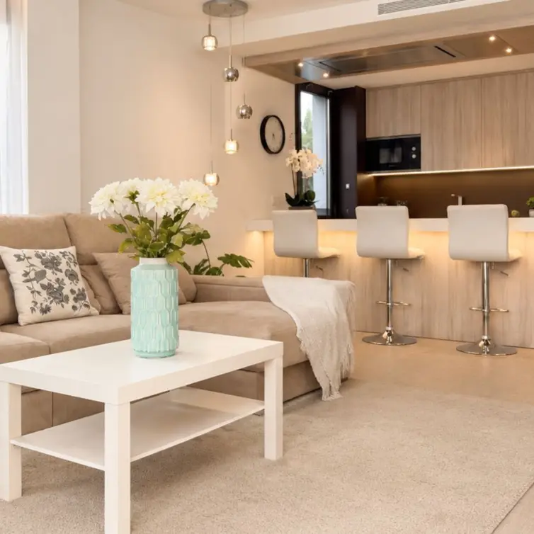 Venta de apartamento en planta media en Carib Playa