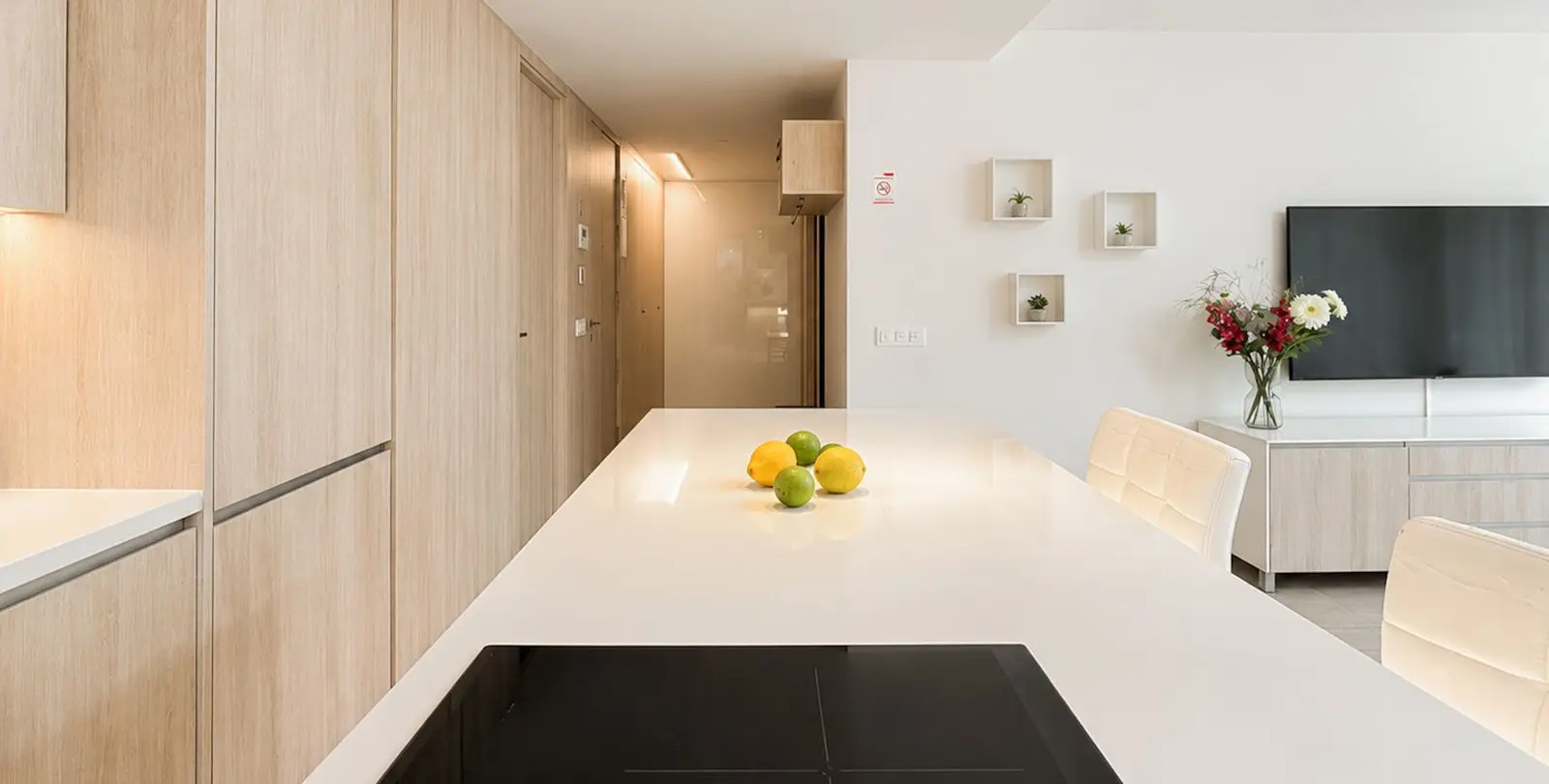 Venta de apartamento en planta media en Carib Playa 6